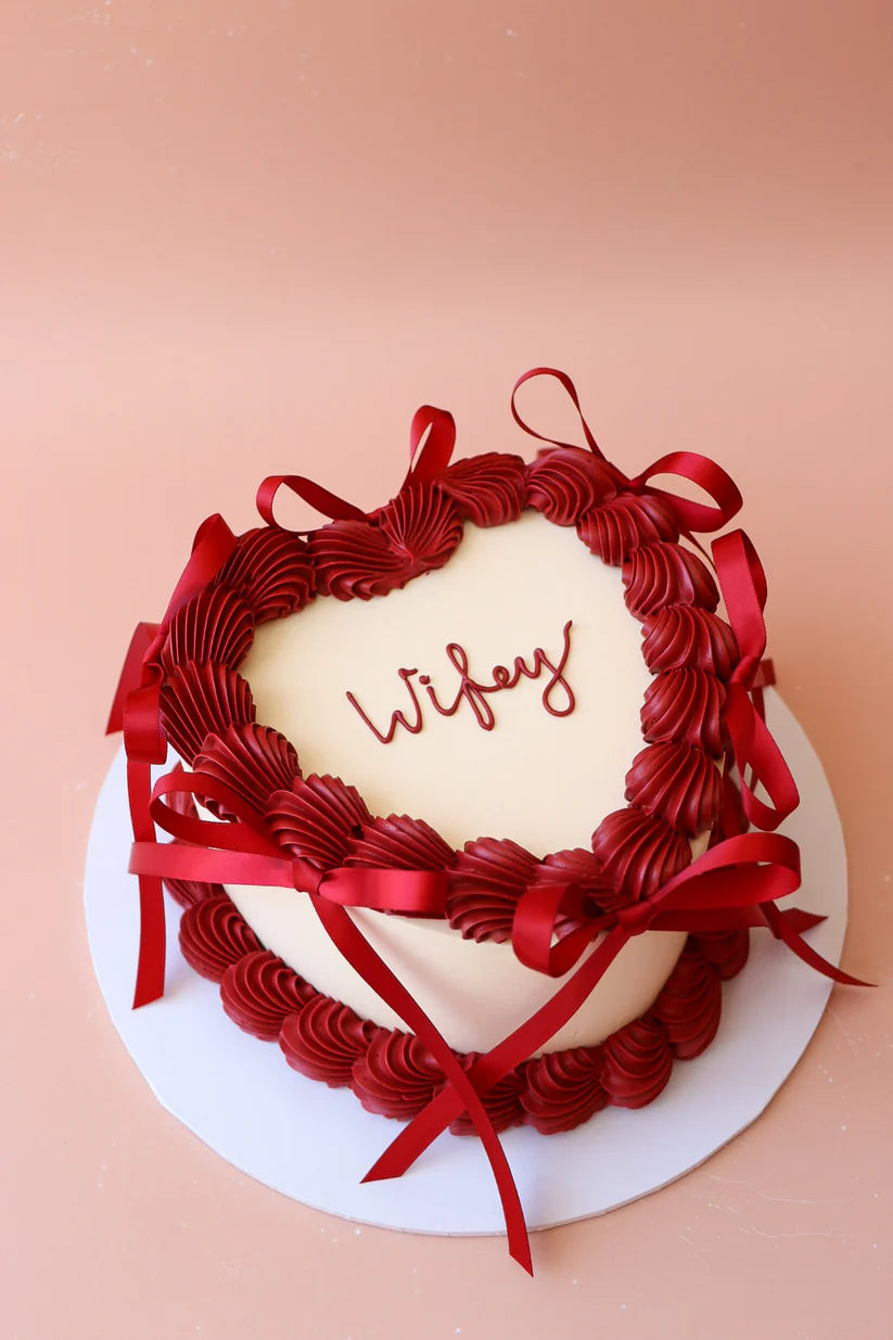 Vintage Heart: Contrast Piping